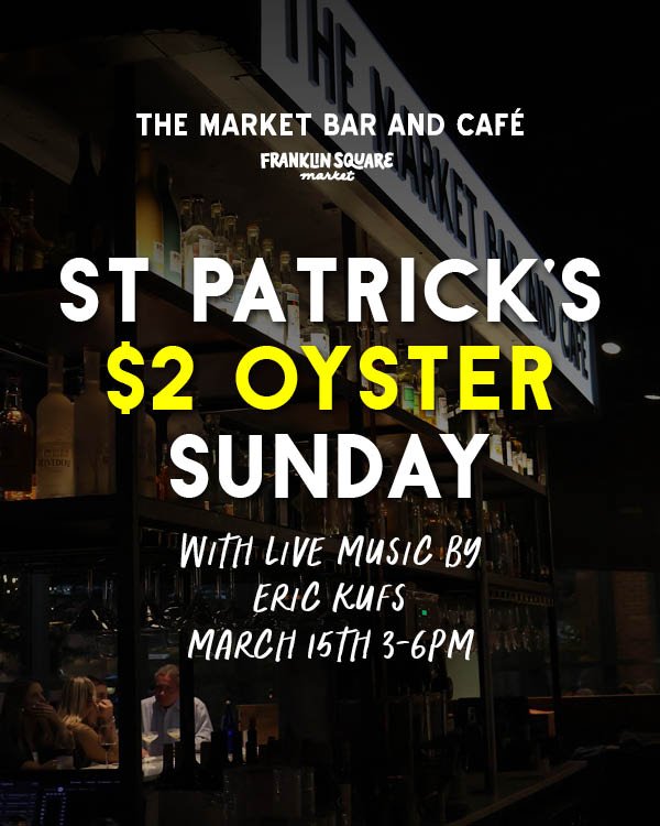 St Patrick's $2 Oyster Sunday