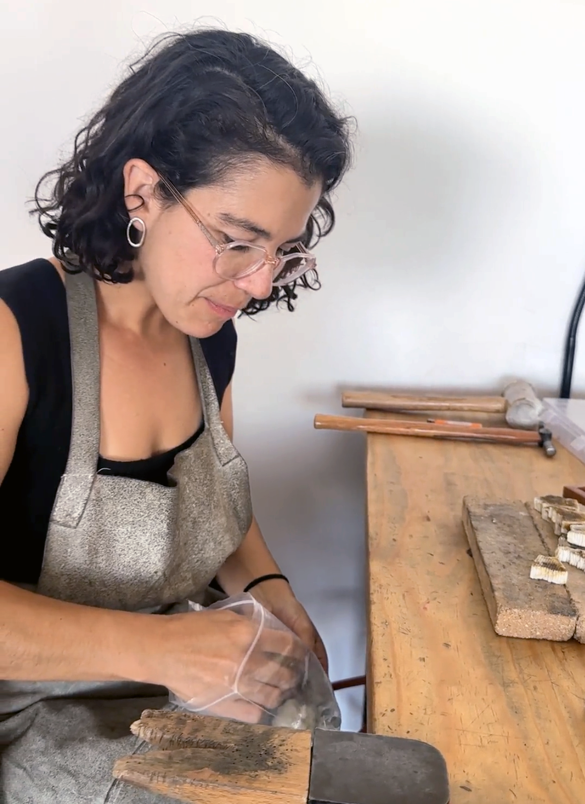 Sarrazina Joyas sobre cómo transformar las ideas y los materiales