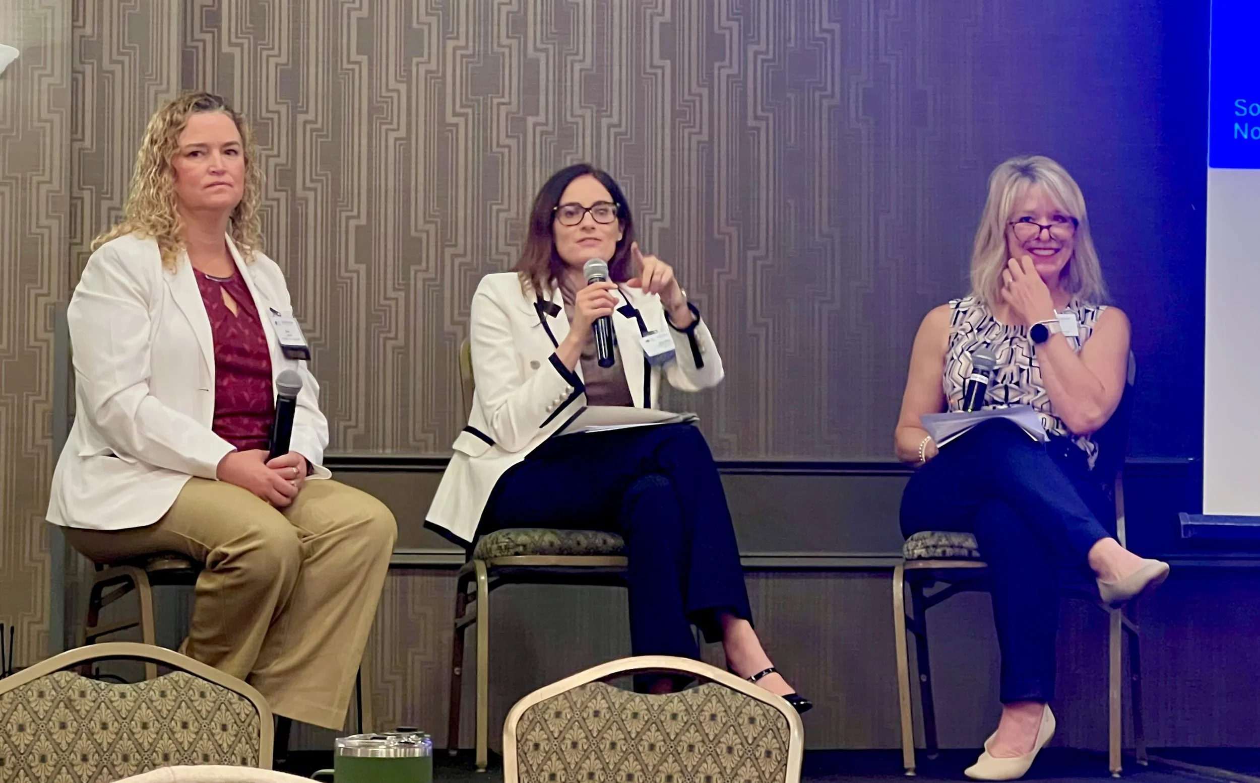 Opening Plenary with Erin Gabriel, PHAN; Jennifer Lloyd Jennelly, Pennie, and Kristen Rapp, PCHC