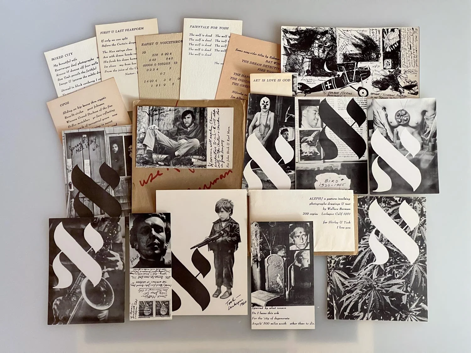 HSC&amp;A with Craig Krull Gallery / poems for a postmistress