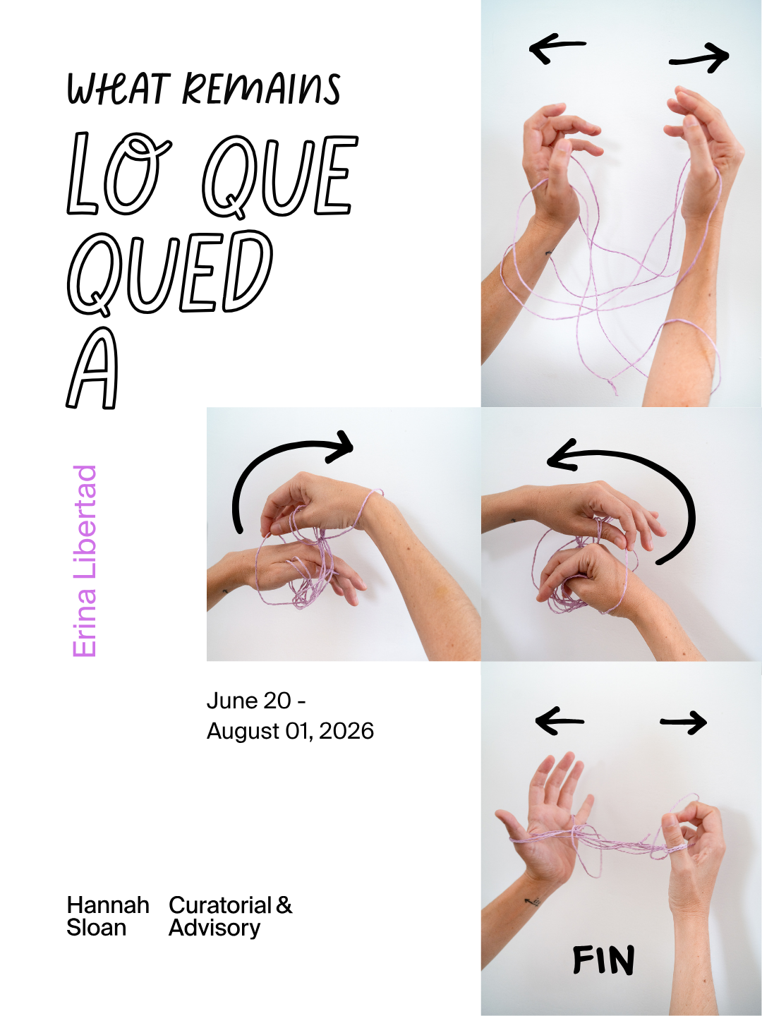 Exhibition Announcement / Erina Libertad