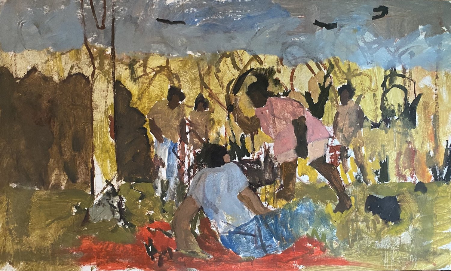 Loria Art Isaac Loría | Costa Rican Painter – Gestural Landscapes & Material ...