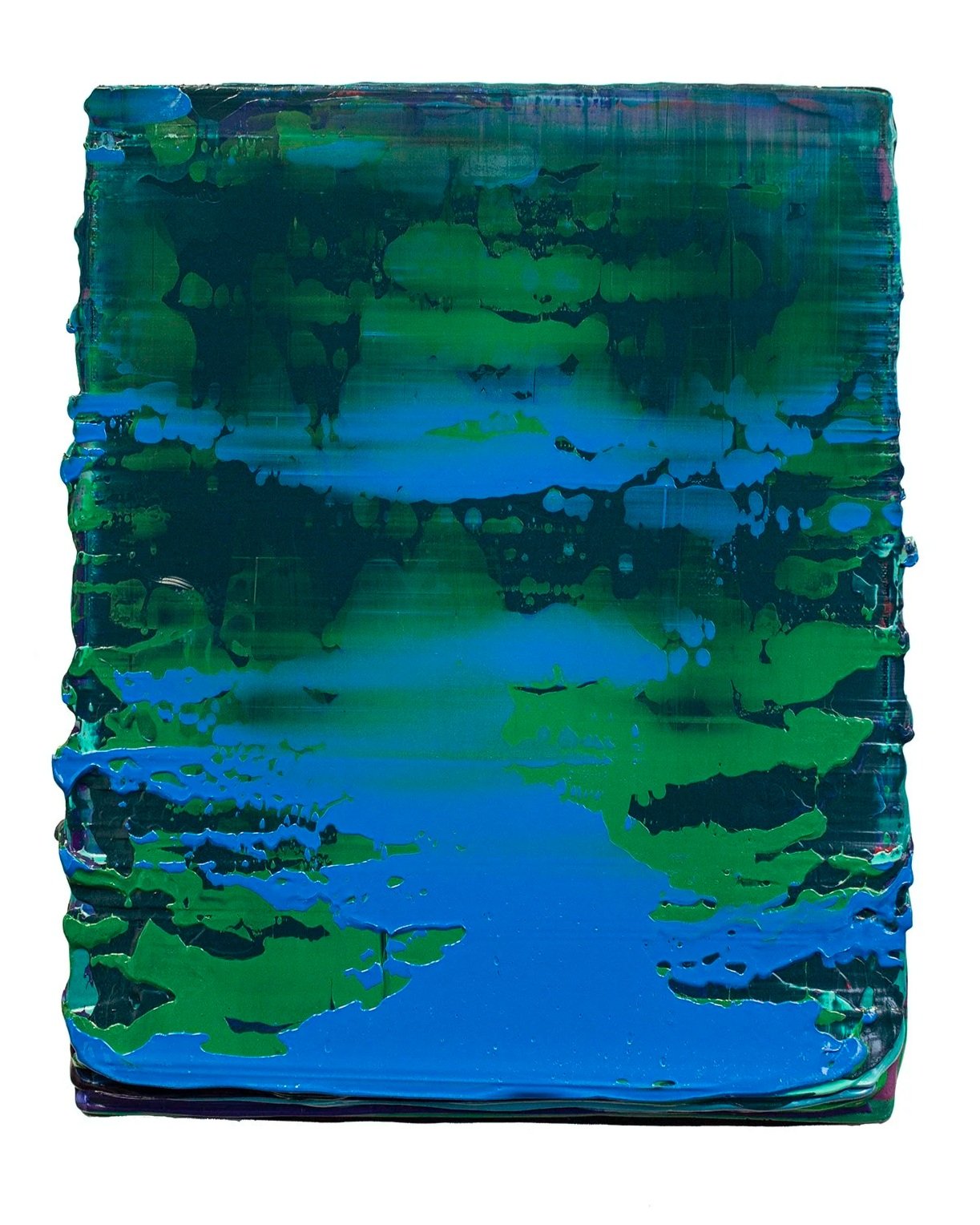 Diluvian no. 5, 2023, acrylic on canvas, 11x14” (n/a)