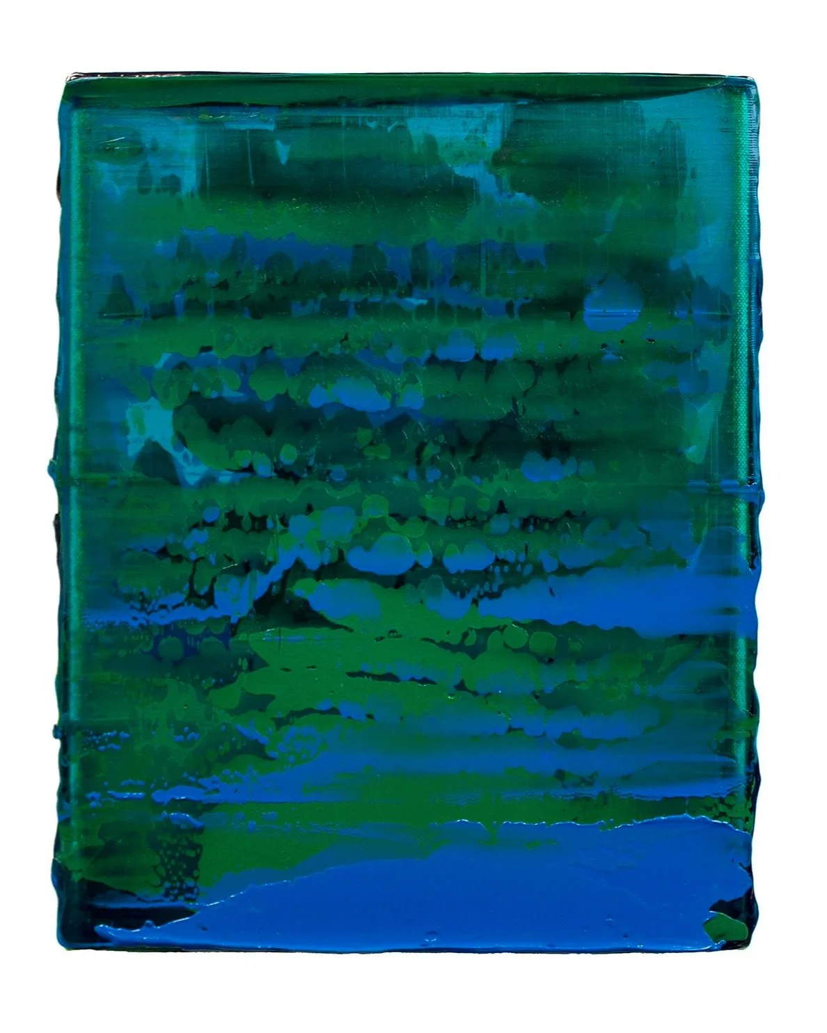 Diluvian no. 4, 2023, acrylic on canvas, 11x14” (n/a)