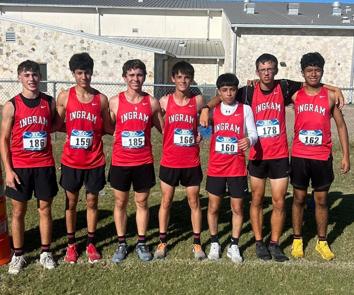 Our Warrior Cross Country Varsity and JV Boys dominated the course and brought home District Titles last week! Now, they&rsquo;re headed to Regionals in Lubbock next Monday with their sights set on a state berth in Round Rock! 🔥

Varsity Team:
Shaan
