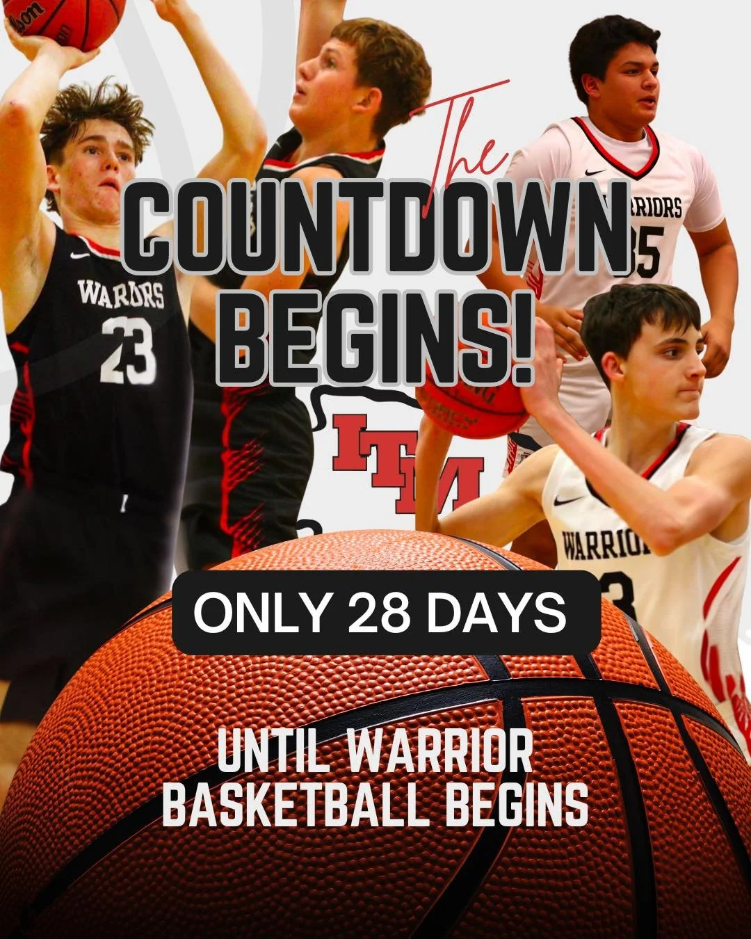 🏀 And so the countdown begins! 🏀
Who&rsquo;s ready for basketball season?! 🙌

Check out the Ingram Tom Moore High School basketball schedule below and get those calendars marked!
As always, be sure to follow our page for updates, game highlights, 