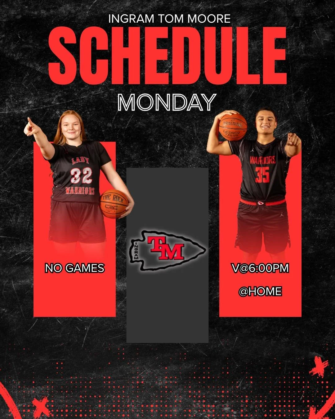 🚨GAME CHANGE ANNOUNCEMENT 🚨
🏀 GAME DAY AT HOME! 🏀
Our Varsity Boys battle it out TONIGHT at 6:00 PM on home court against Gloria Deo!

📣 Let&rsquo;s pack the stands and bring the noise&mdash;our Warriors need YOU!

🎟️ Get your tickets here:
htt