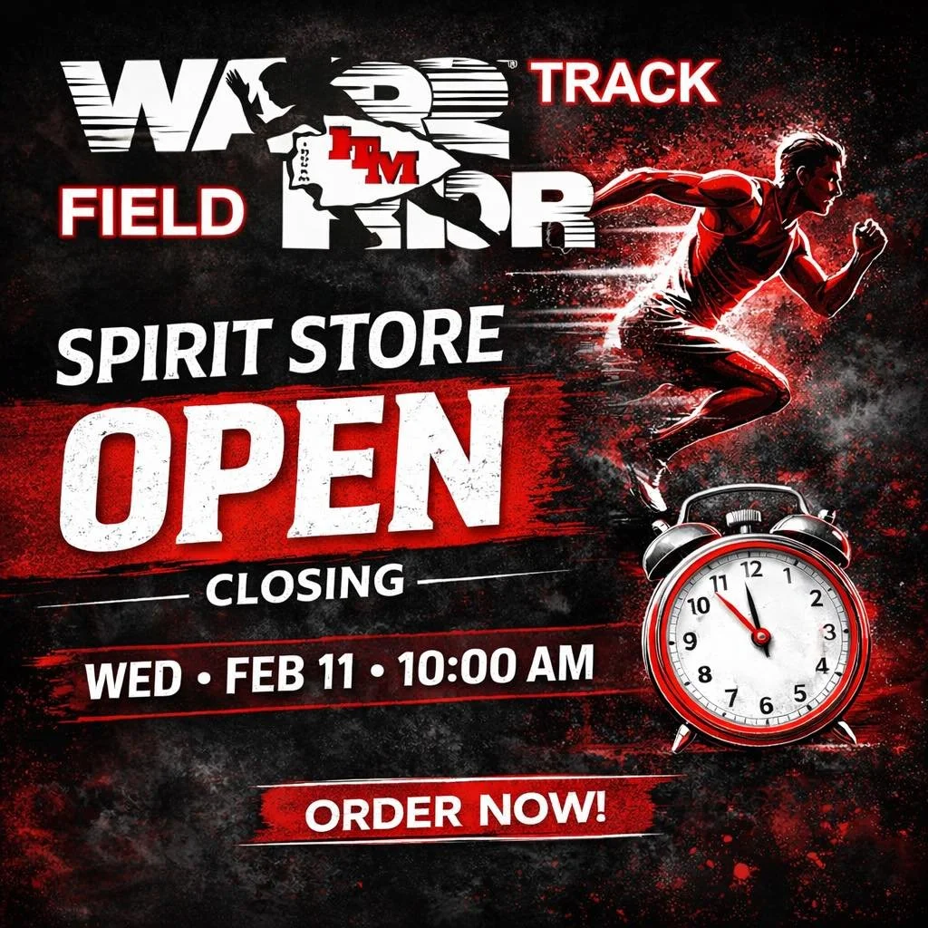 🚨 WARRIOR FANS &mdash; IT&rsquo;S GO TIME! 🚨

The Ingram Track &amp; Field Spirit Store is NOW OPEN! 🏃&zwj;♀️🔥
Get geared up and show your Warrior pride all season long.

🛍️ Order your Ingram Track &amp; Field spirit apparel today!
⏰ Store close