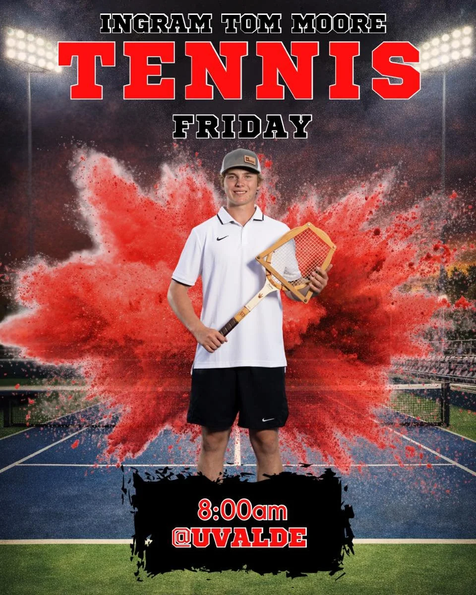 🎾🔥 ITM TENNIS FRIDAY 🔥🎾

Warrior Nation, it&rsquo;s MATCH DAY!
Our Ingram Tom Moore Tennis team is headed out and ready to compete point by point with grit and focus 💪🎾

Early morning. Big energy.
Every rally. Every ace. Every fight to the fini