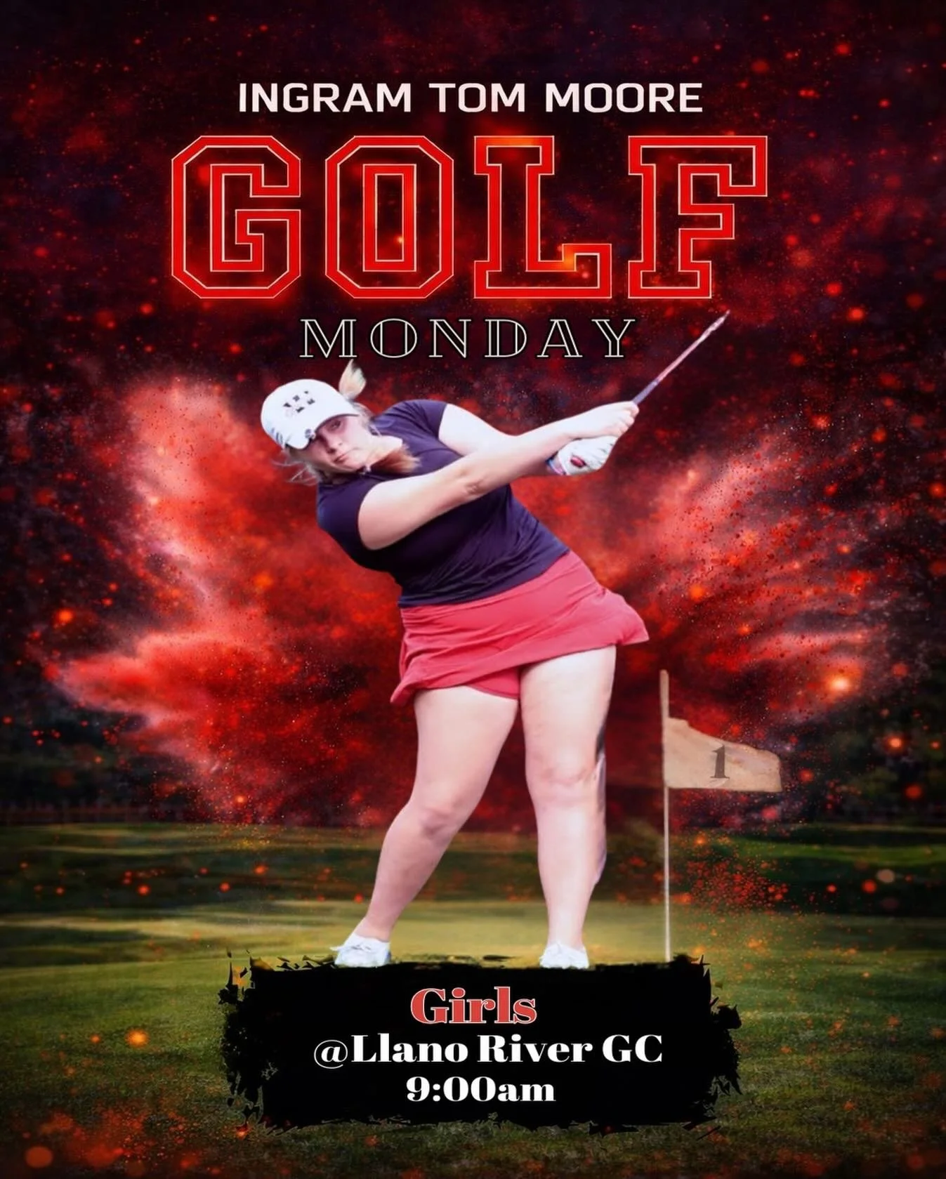 ⛳ GOLF GAME DAY &ndash; LET&rsquo;S GO! ⛳🔥

It&rsquo;s time for Ingram Tom Moore Golf to hit the course and bring the 🔥
Locked in. Focused. Ready to compete.

🗓 Monday
⏰ 9:00 AM
📍 @ Llano River GC

Warrior Nation, let&rsquo;s show up strong and s