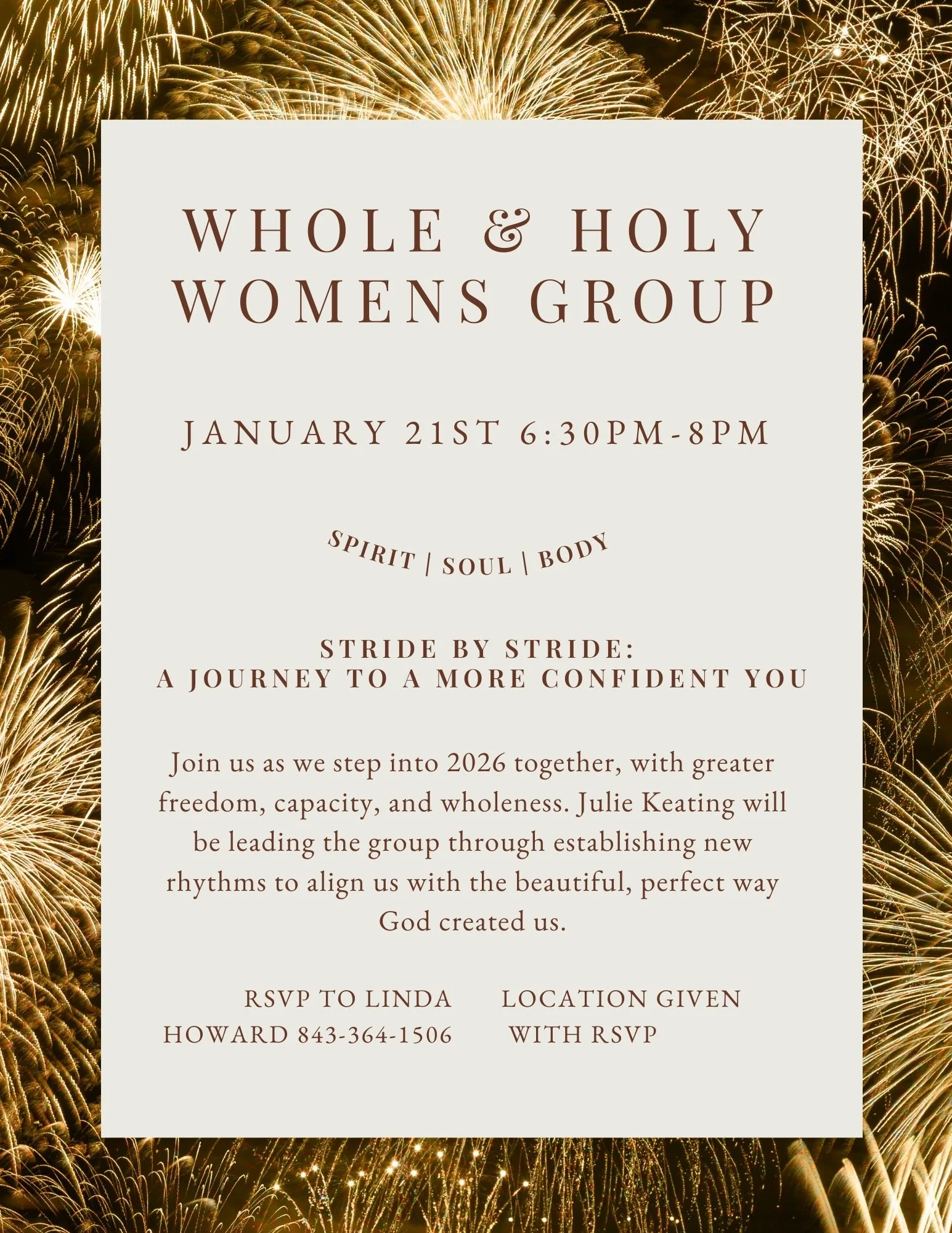 Whole & Holy Womens Group