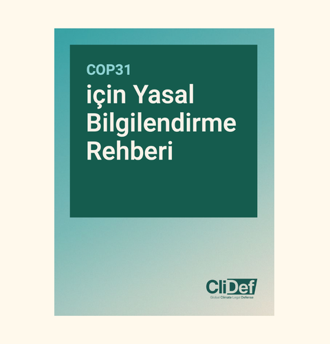 COP31: Rêbera Zanînê ya Qanûnî