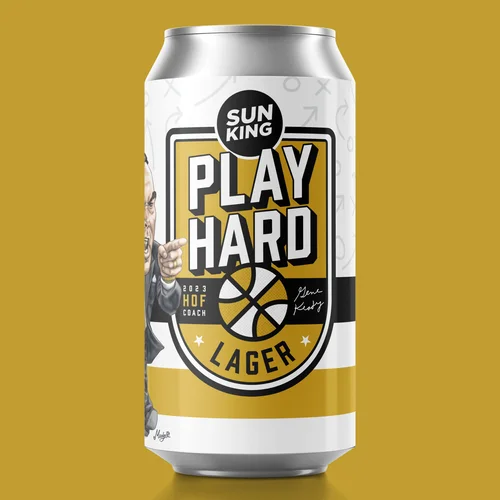 Gene Keady's Play Hard Lager
