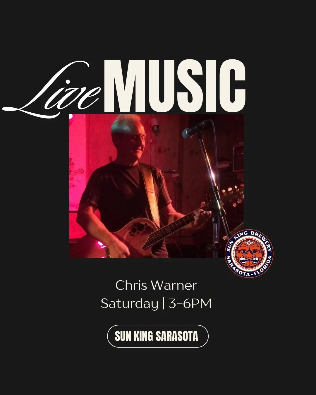 Sarasota Live Music from Chris Warner