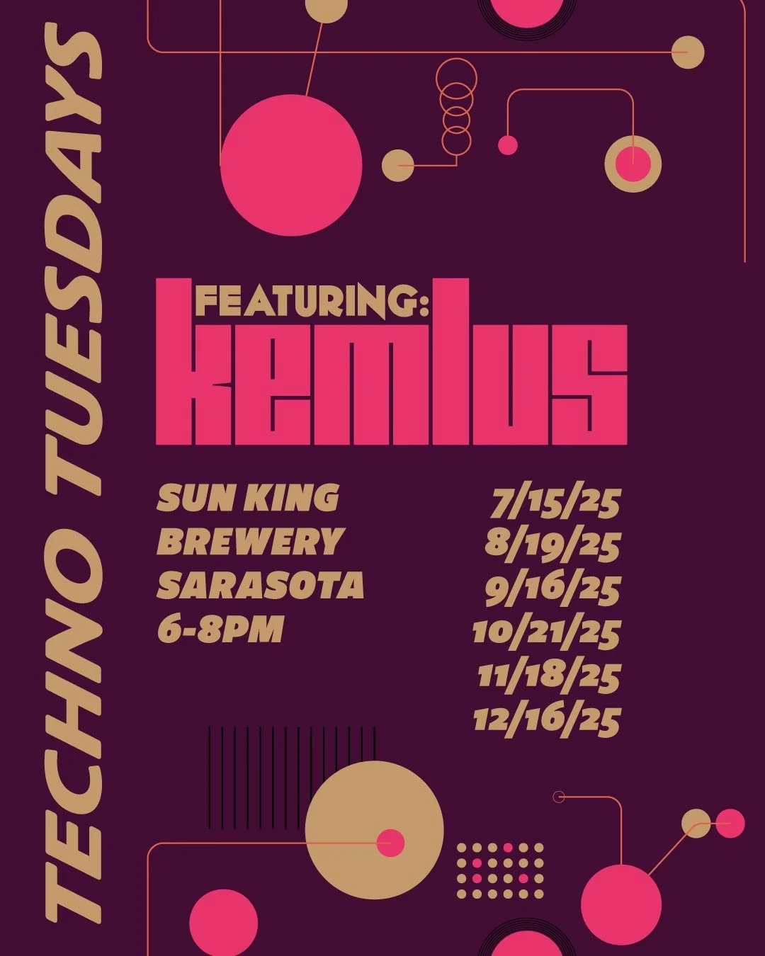 Sarasota Techno Tuesday with Kelmus