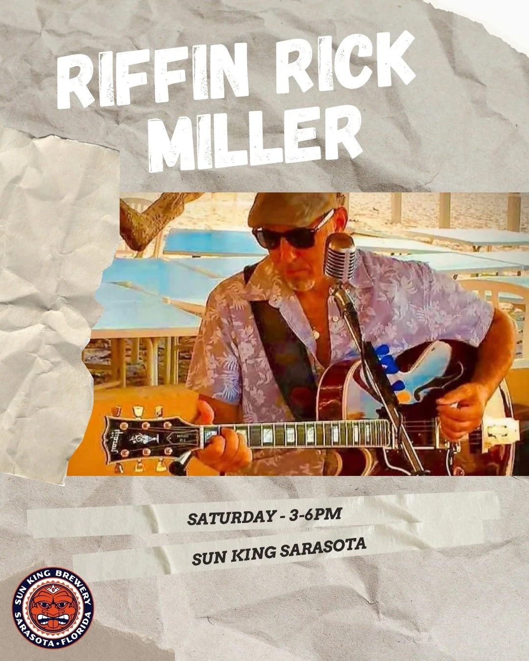 Sarasota Live Music: "Riffin" Rick Miller