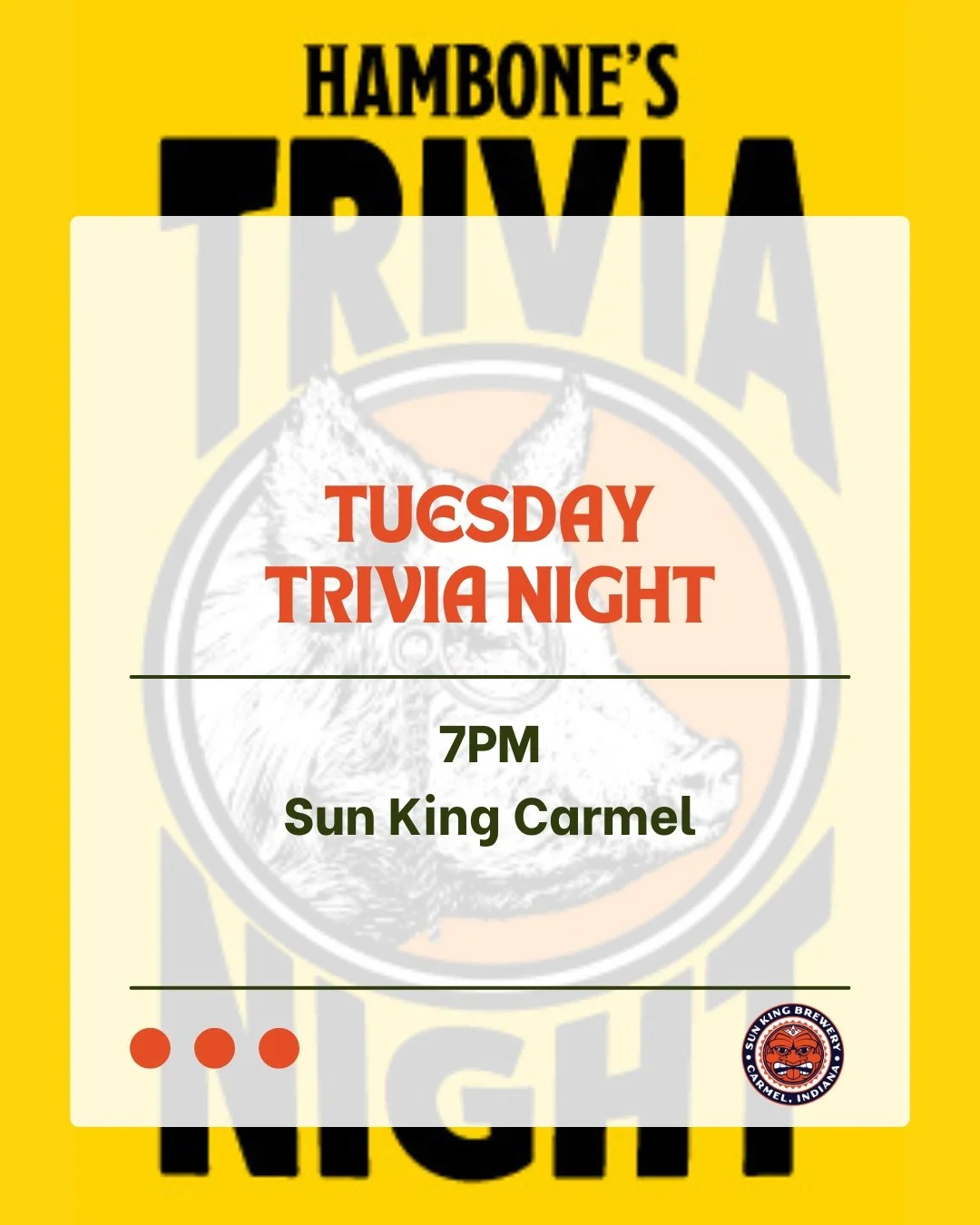 Carmel Hambone's Trivia Night