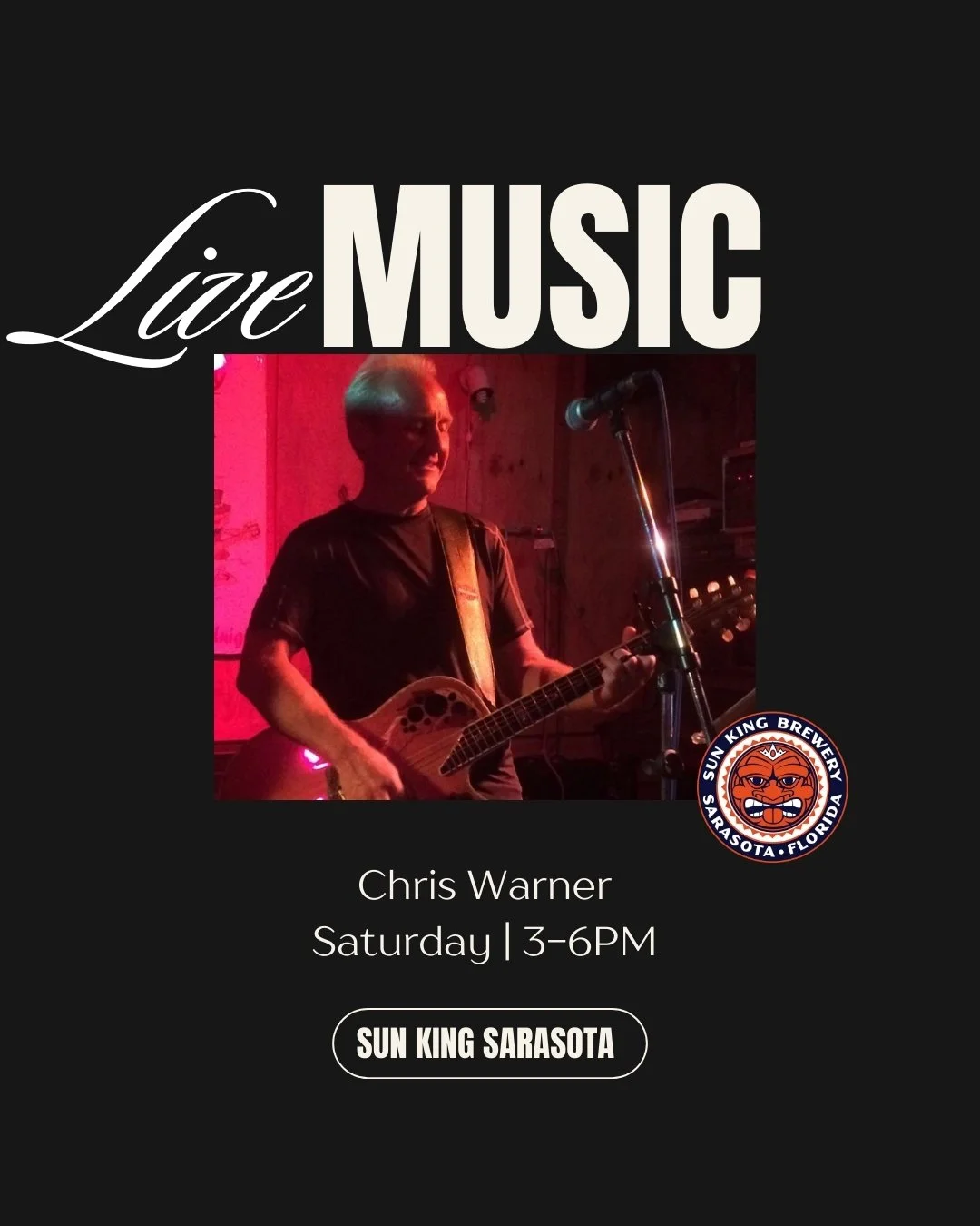 Sarasota Live Music: Chris Warner