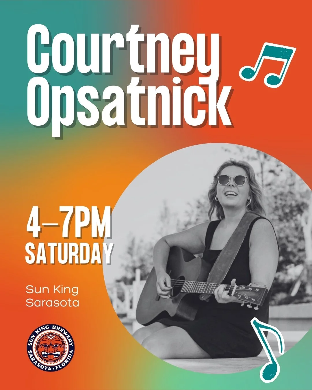 Sarasota Live Music: Courtney Opsatnick 