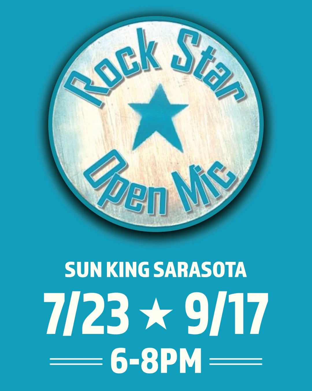 Sarasota: Rock Star Open Mic Night
