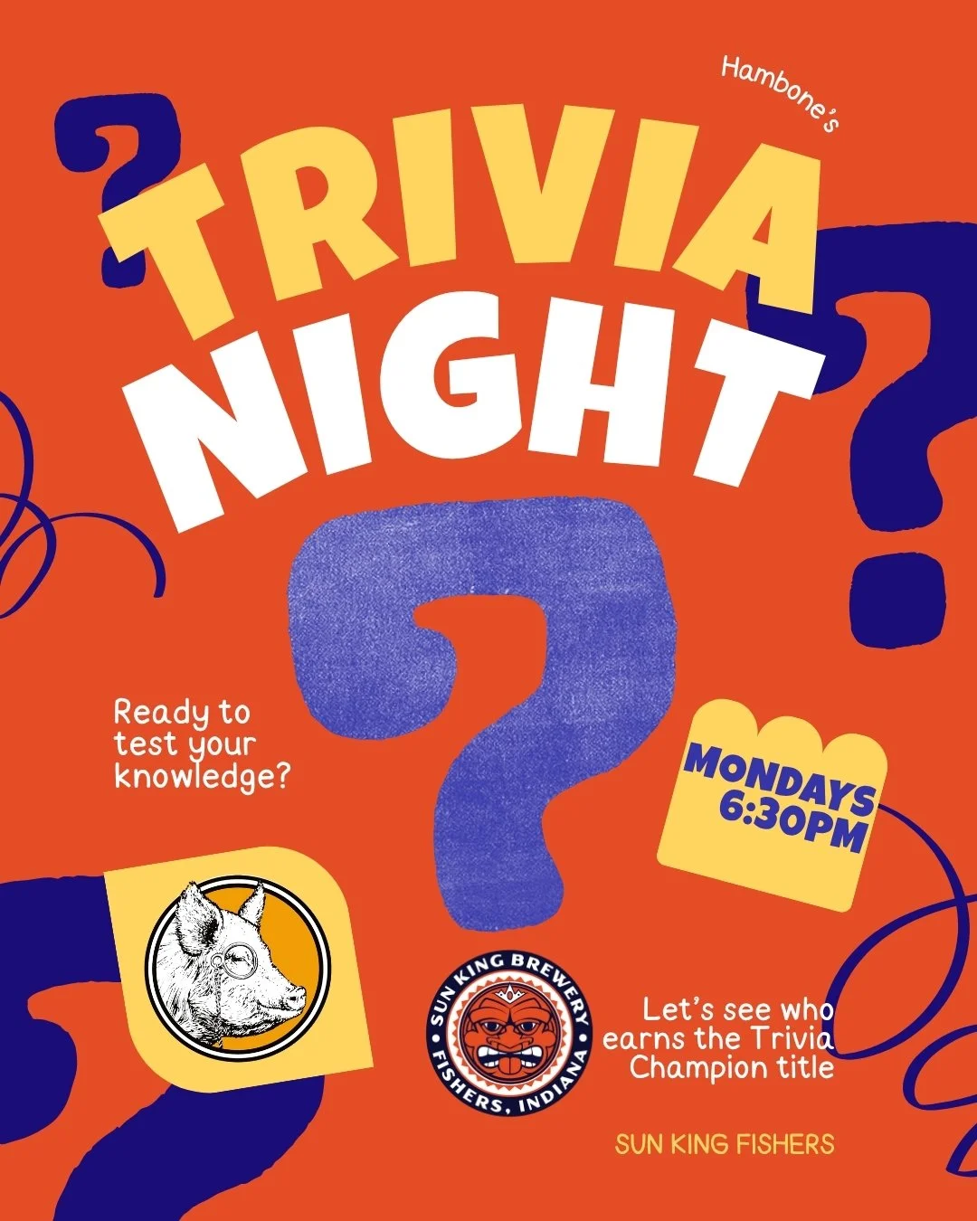 Fishers Hambone's Trivia Night