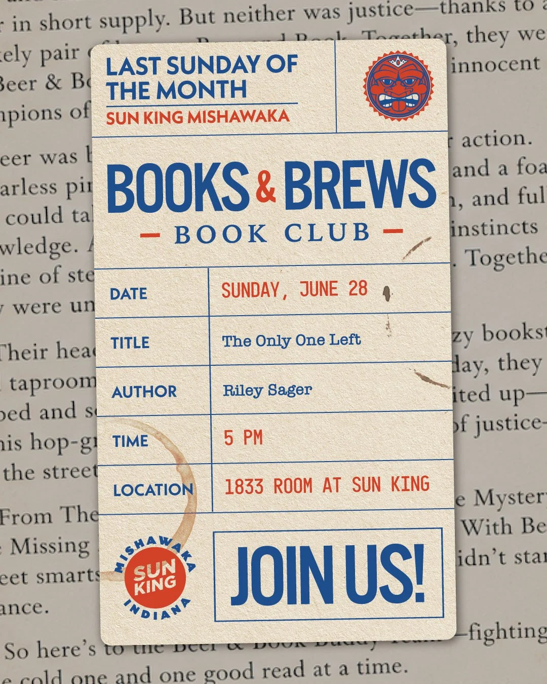 Mishawaka Books & Brews: The Only One Left