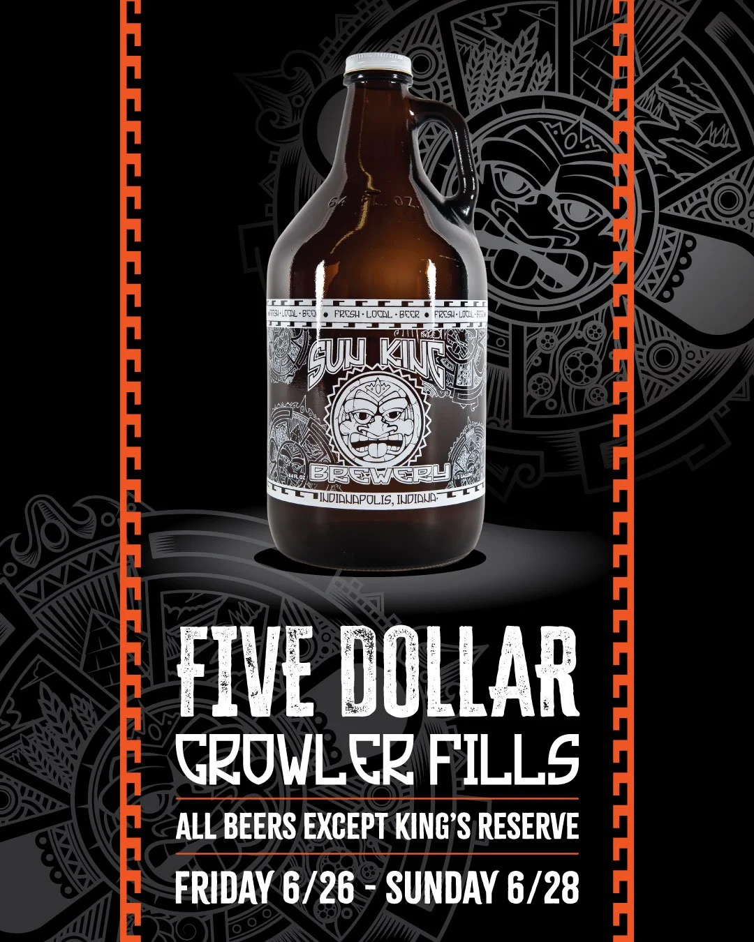 Sun King Turns 17: $5 Growler Refill Weekend