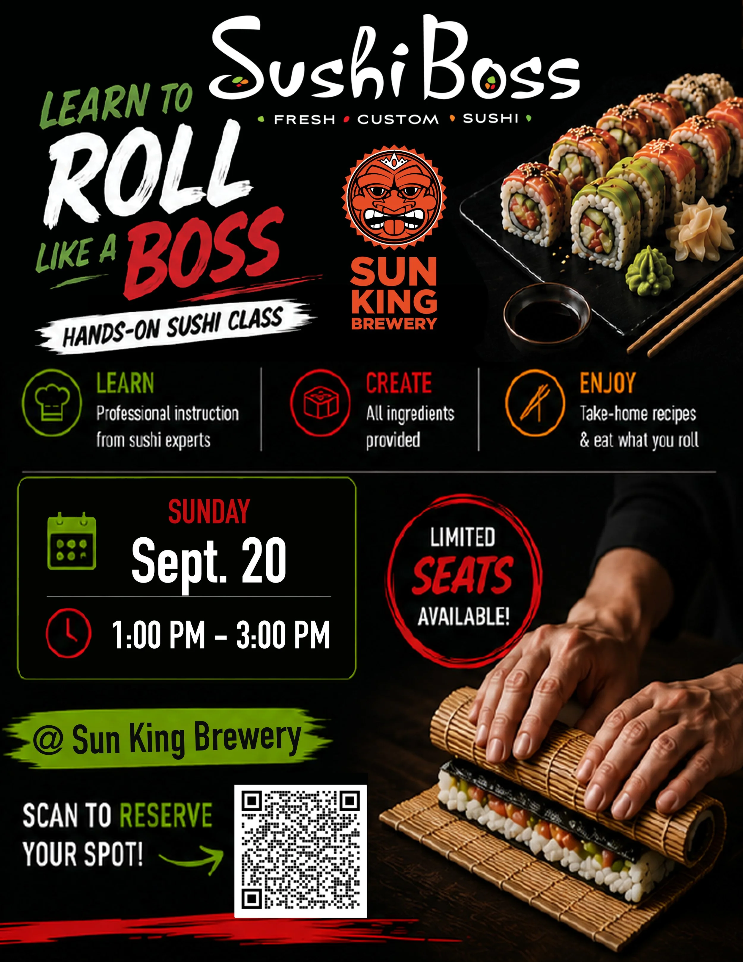 Indianapolis Sushi Boss Class