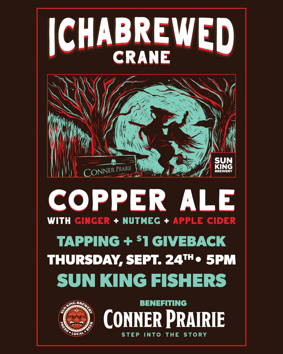 Fishers Ichabrewed Crane Tapping Party