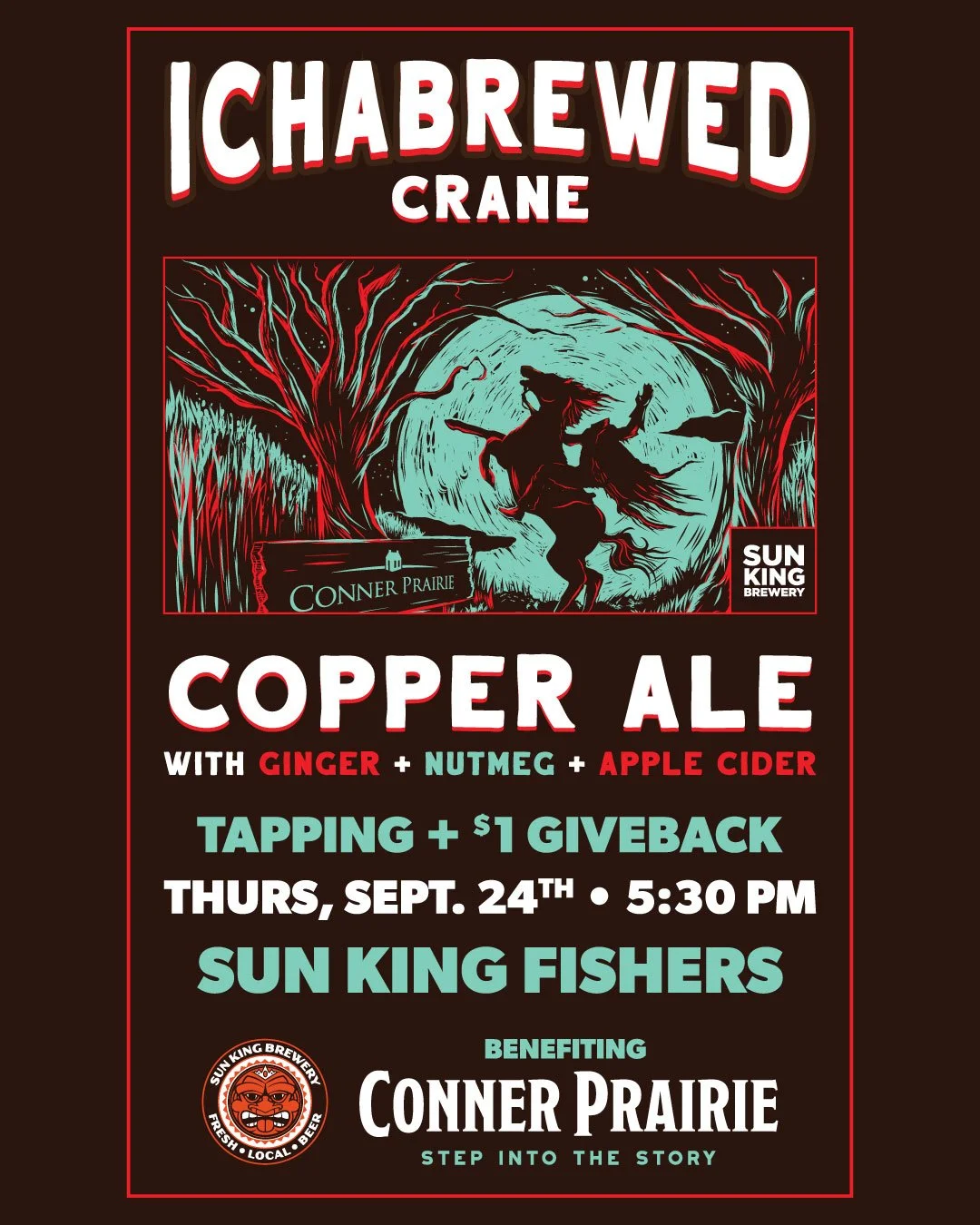 Fishers Ichabrewed Crane Tapping Party