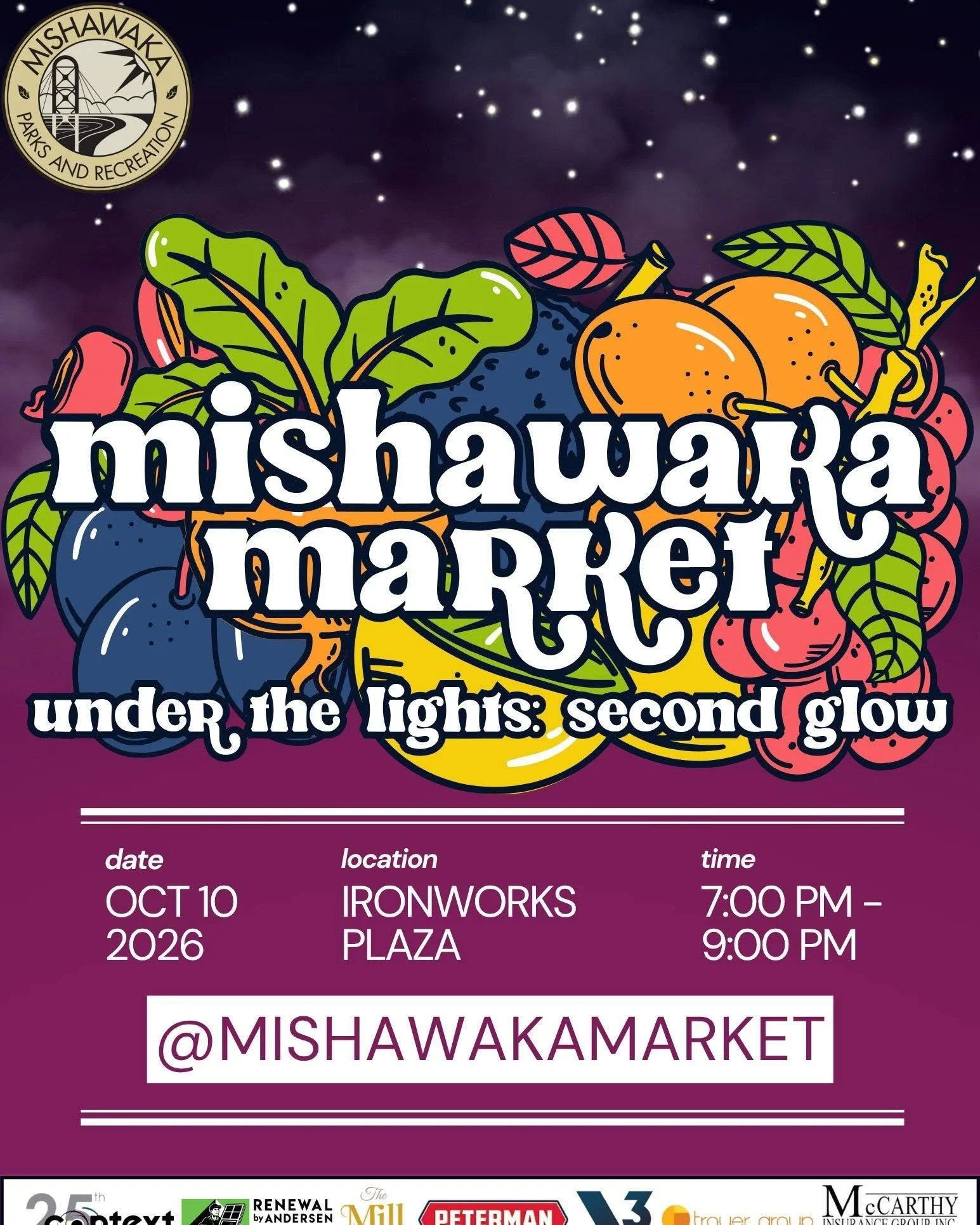 Mishawaka Market Under the Lights: Second Glow