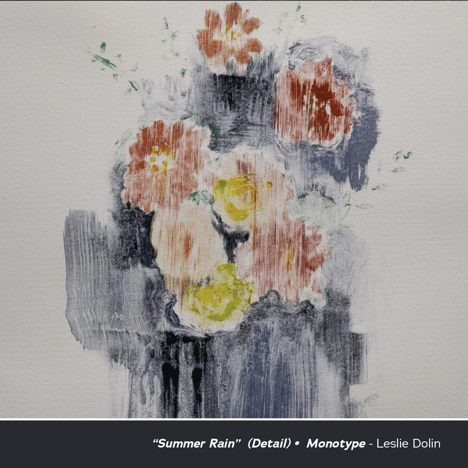 Leslie Dolin Summer Rain painting