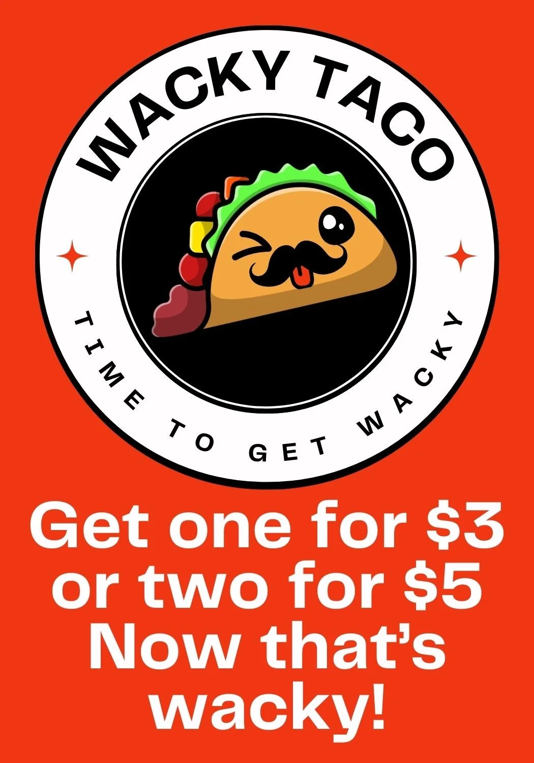 Wacky Taco 2/$5 Deal Image