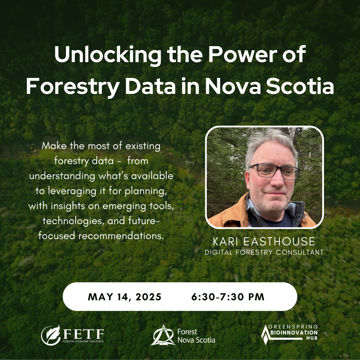 Greenspring Bioinnovation Hub Forestry Data Webinar