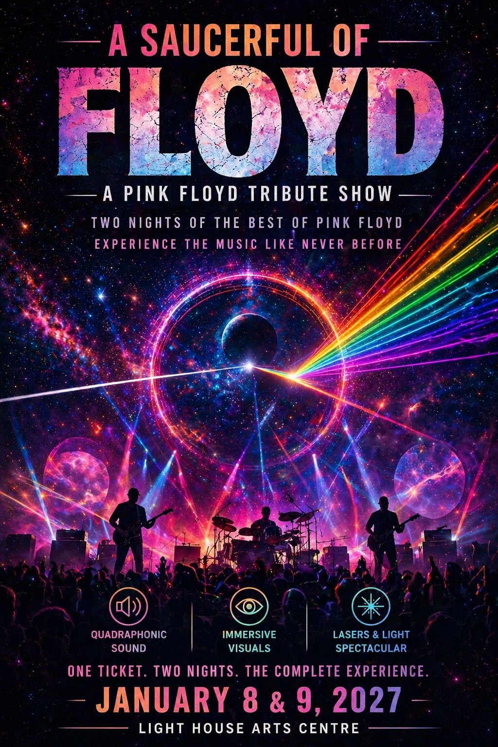 A Saucerful of Floyd - 2 Nights of the best of Pink Floyd (Friday)