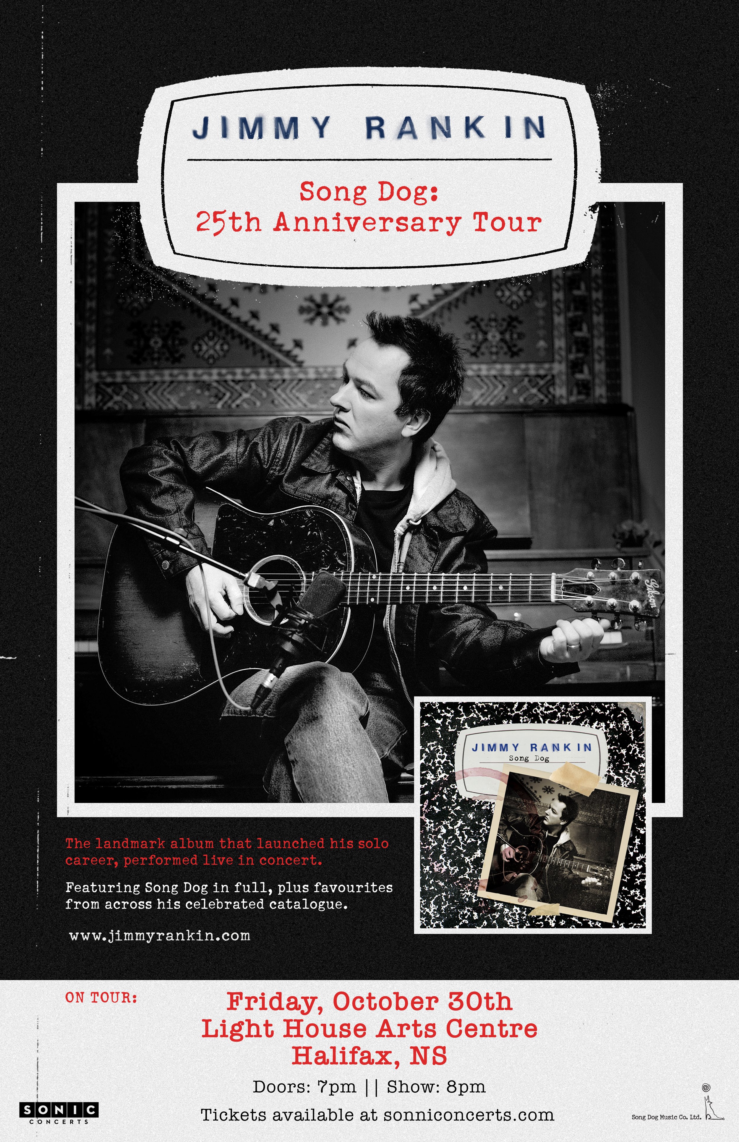 Jimmy Rankin: Song Dog: 25th Anniversary Tour
