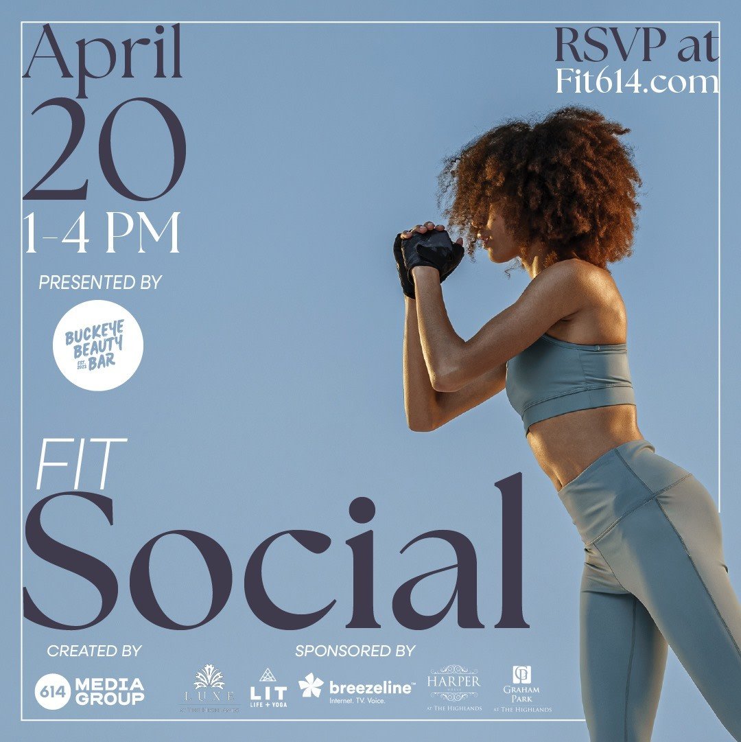 Don't miss out on your chance to get 50% off of @614magazine FitSocial event happening tomorrow, Saturday April 20th. Use code FITSOCIAL5OFF when you check out. This event has over 30 business participating, and it is sure top be a day full of health