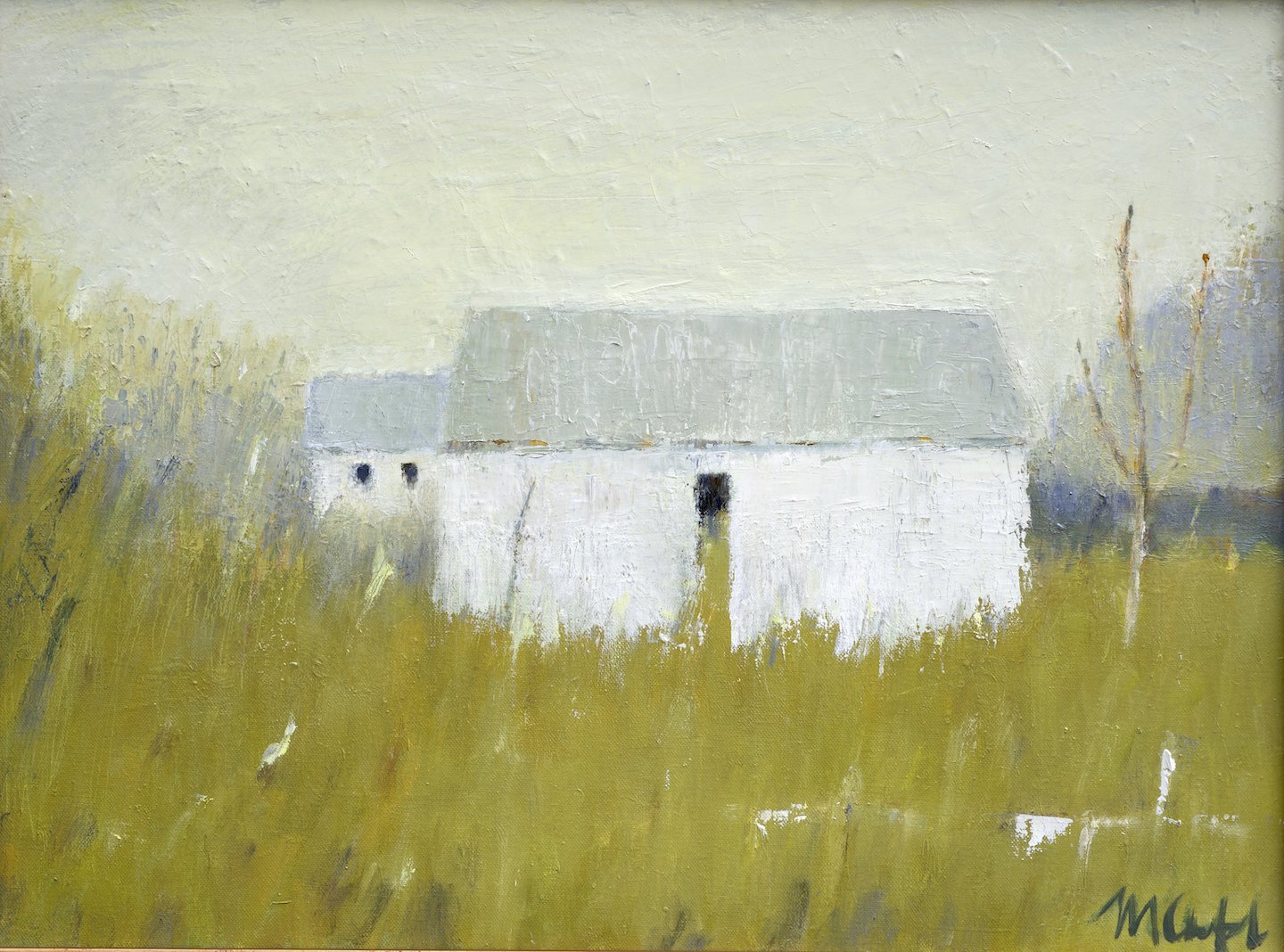 White Barn, Gold Field 18x24 -lg copy.jpeg