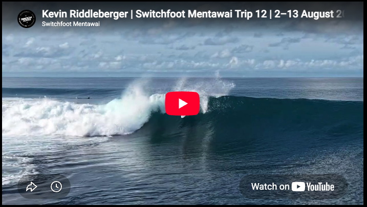 Kevin Riddleberger | Switchfoot Mentawai Trip 12 | 2–13 August 2026