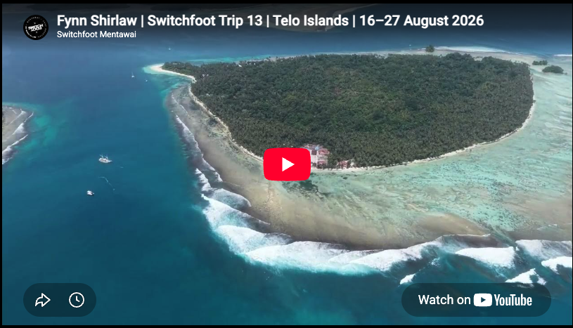 Fynn Shirlaw | Switchfoot Trip 13 | Telo Islands | 16–27 August 2026