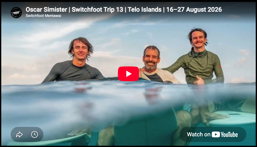 Oscar Simister | Switchfoot Trip 13 | Telo Islands | 16–27 August 2026