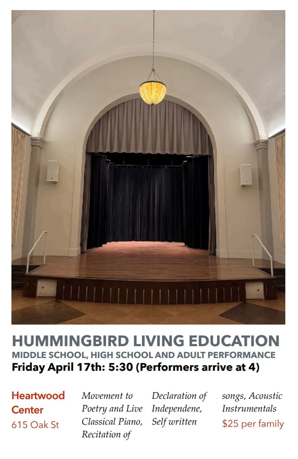 Hummingbird Living Arts