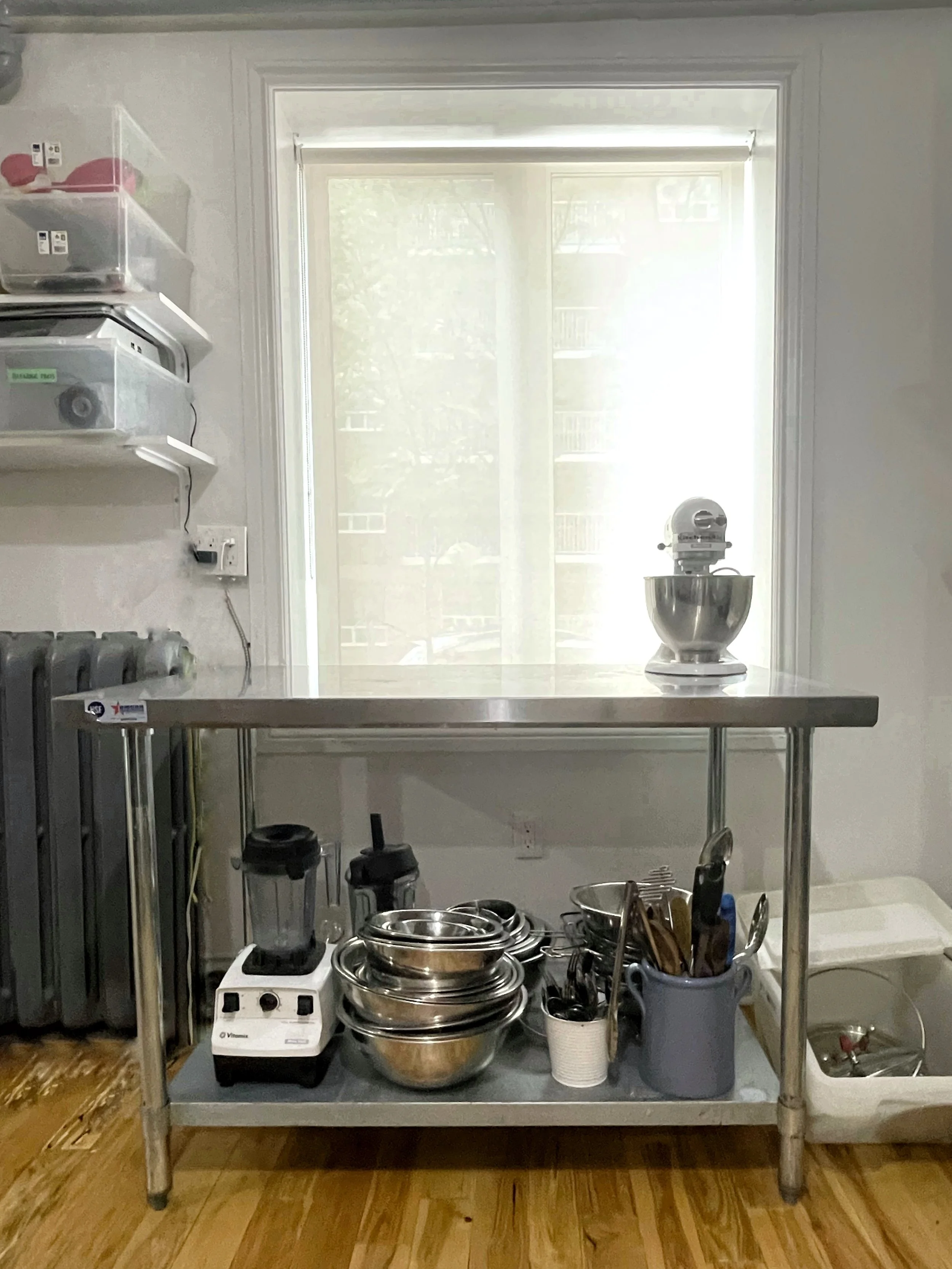 Prep space and tools