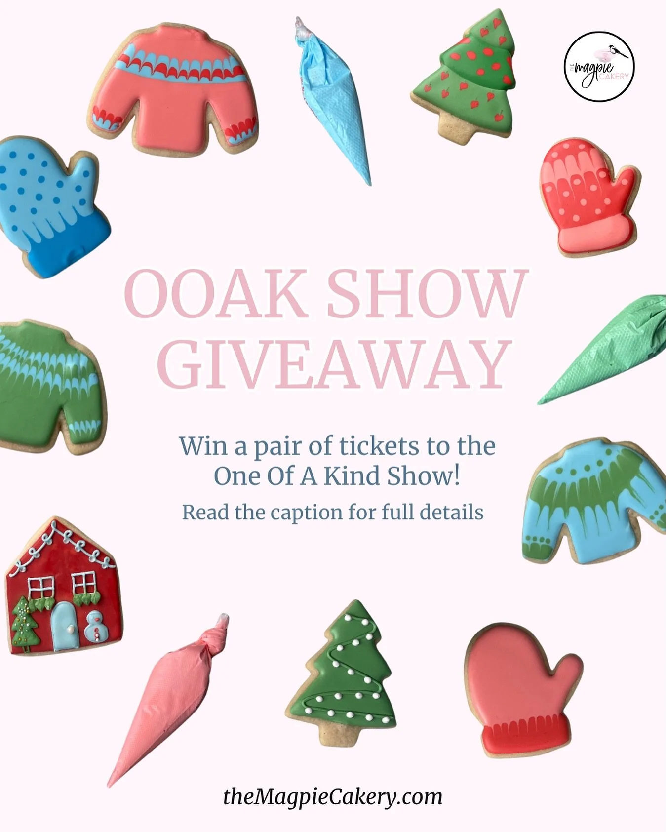 ✨ ONE OF A KIND SHOW GIVEAWAY ✨

The holiday season is officially in full swing and I want to spread a little Christmas magic&hellip; Magpie style! 😉 I&rsquo;m giving away 5 pairs of tickets to the @ooak_toronto running from Nov 27 - Dec 7, 2025 at 