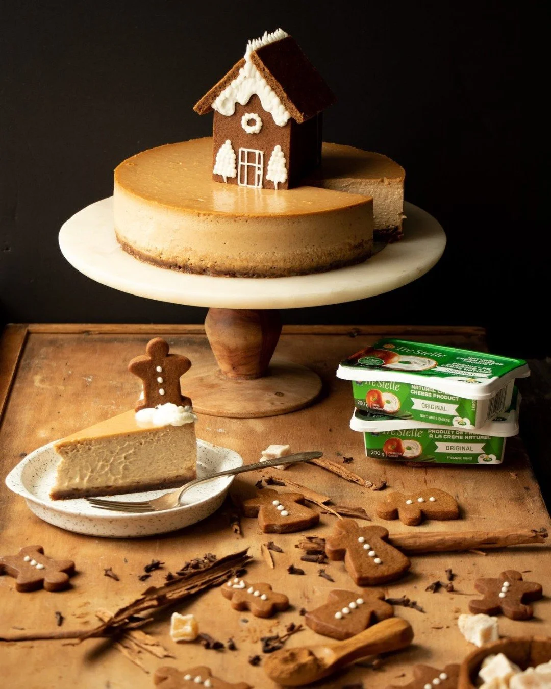 Two years ago, I competed in the #TreStelle Cheesecake Showdown, met the incredible @chefannaolson AND walked away as the Cheesecake Champion. 💪 It&rsquo;s still one of my very favourite baking memories. 😊

With the holidays in full swing, it felt 