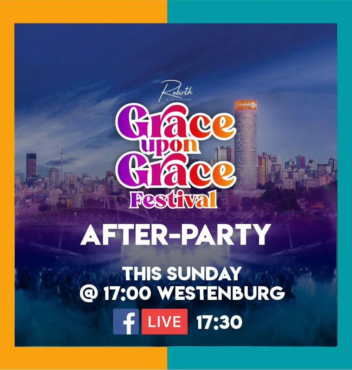 Get ready to celebrate this Sunday after a memorable and impactful Grace Upon Grace festival✝️🛐🎉🔥. 2 Corinthians 2:14🙏🏻
#grace #upon #grace #festival #after #party #celebration #sundayservice #rebirthcitychurch
