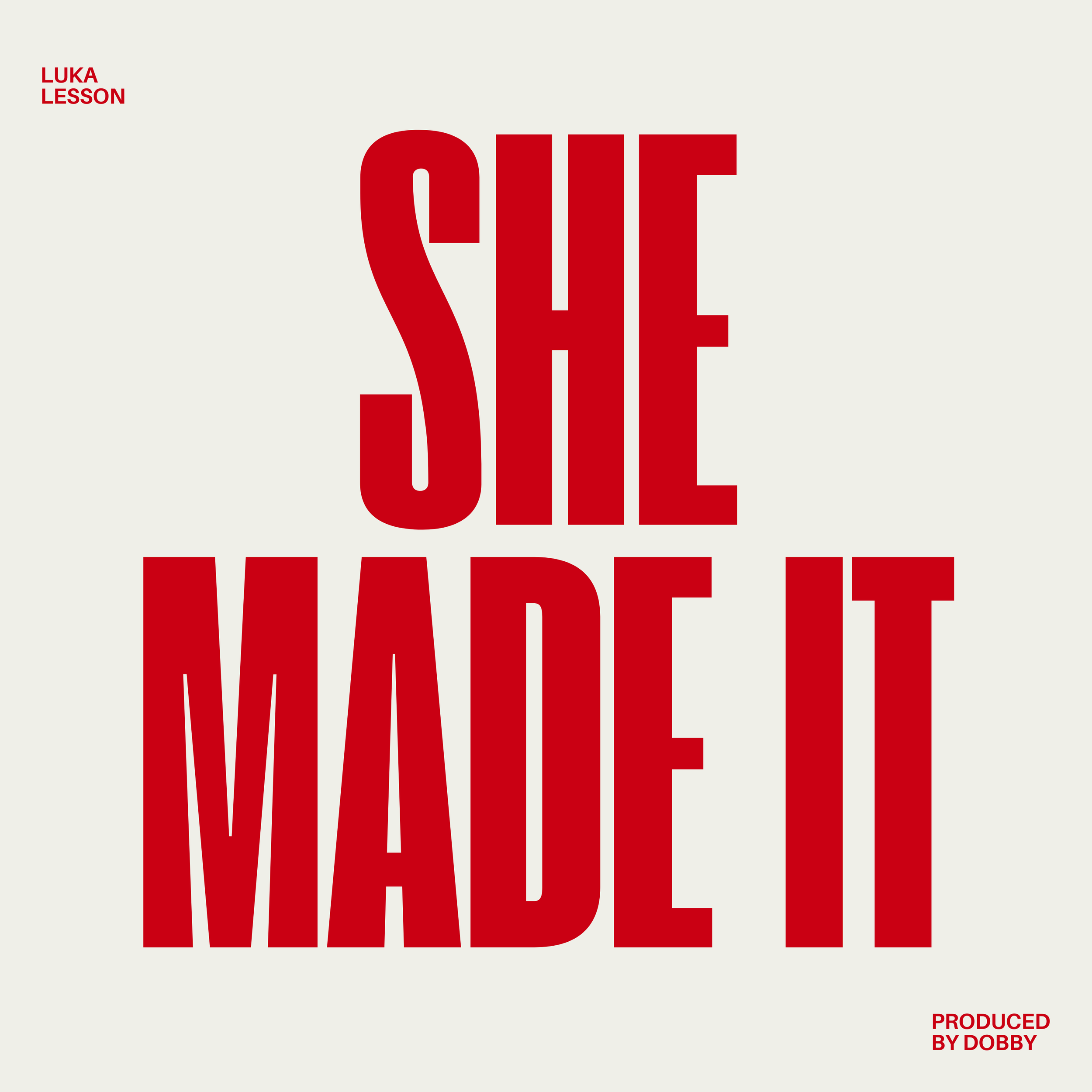 She Made It / Single (2026)