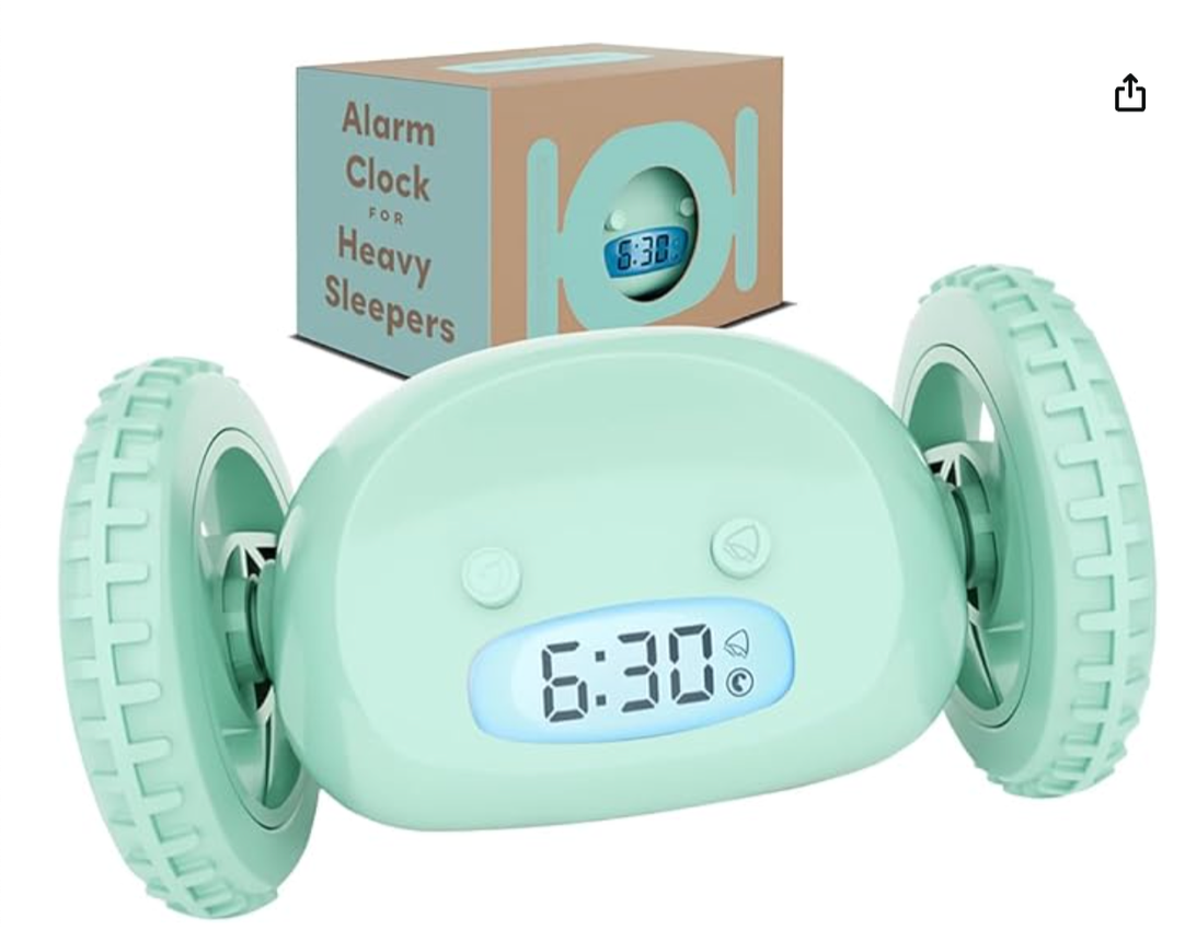 CLOCKY RUNAWAY ALARM CLOCK
