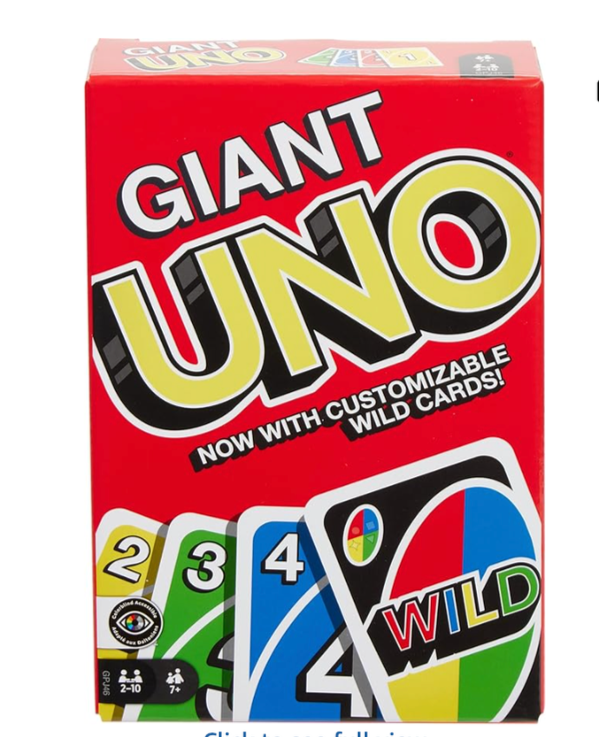 GIANT UNO by Mattel