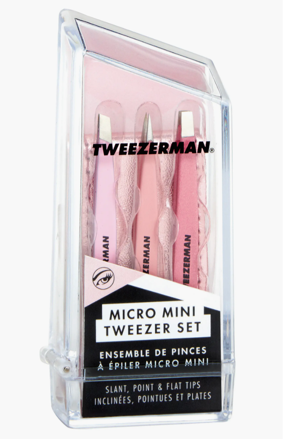 TWEEZERMAN MICRO MINI TWEEZER SET